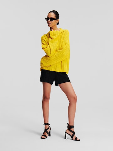Karl Lagerfeld Пуловер в жълто
