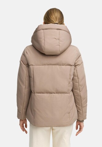 NAVAHOO Winter jacket 'Flüsterfee 14' in Beige