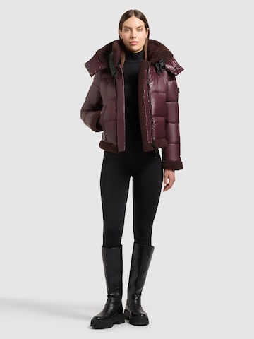 khujo - Chaqueta de invierno 'Nessie3' en rojo