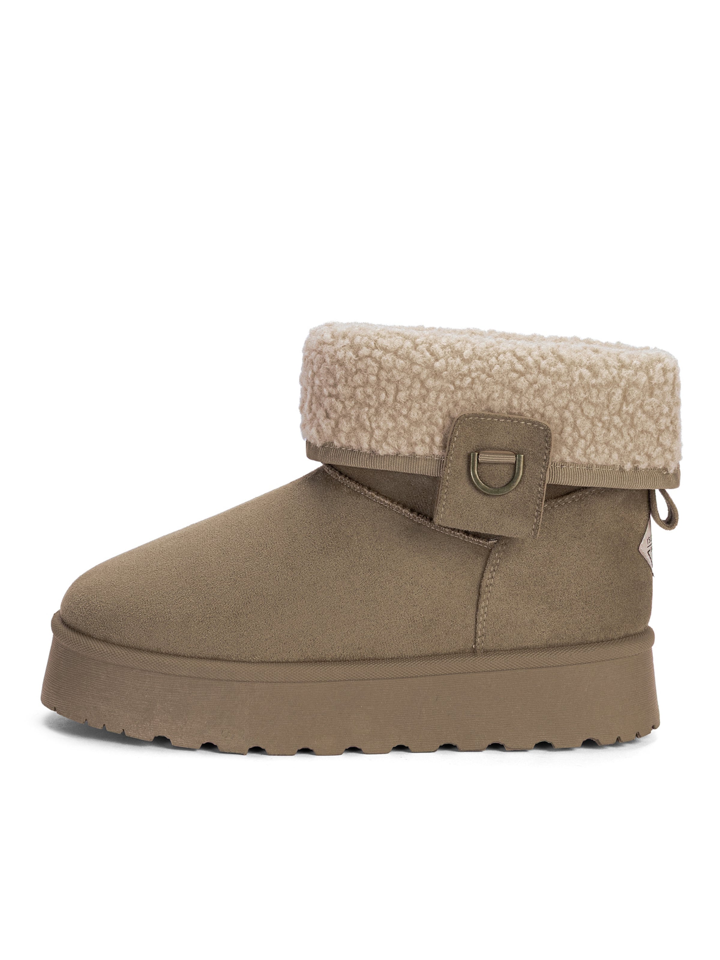 Boots da neve 'SILENE' di Island Boot in beige: frontale