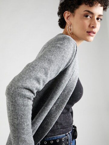 VERO MODA Knit cardigan 'BLIS' in Grey