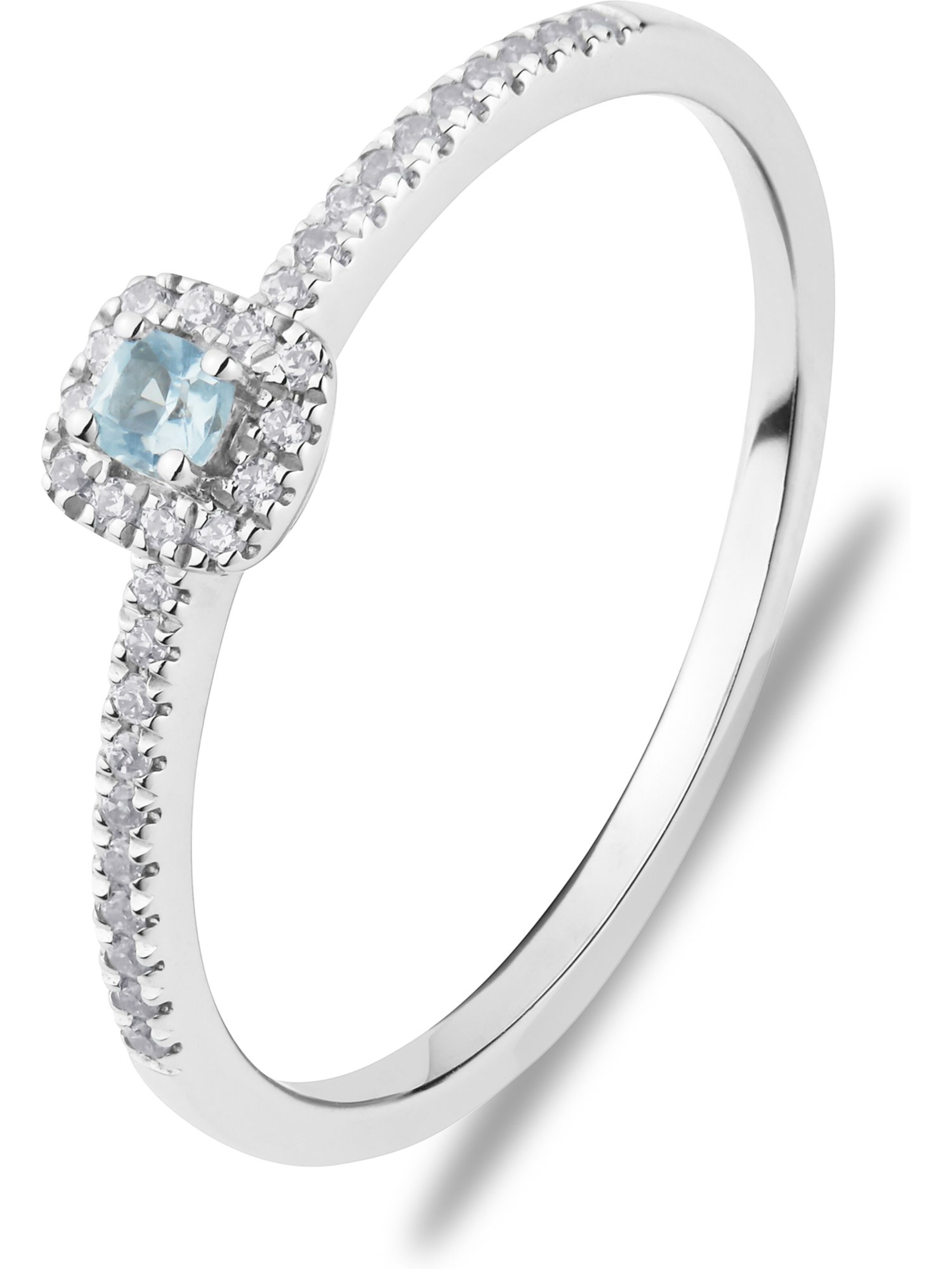 CHRIST Ring in White: front