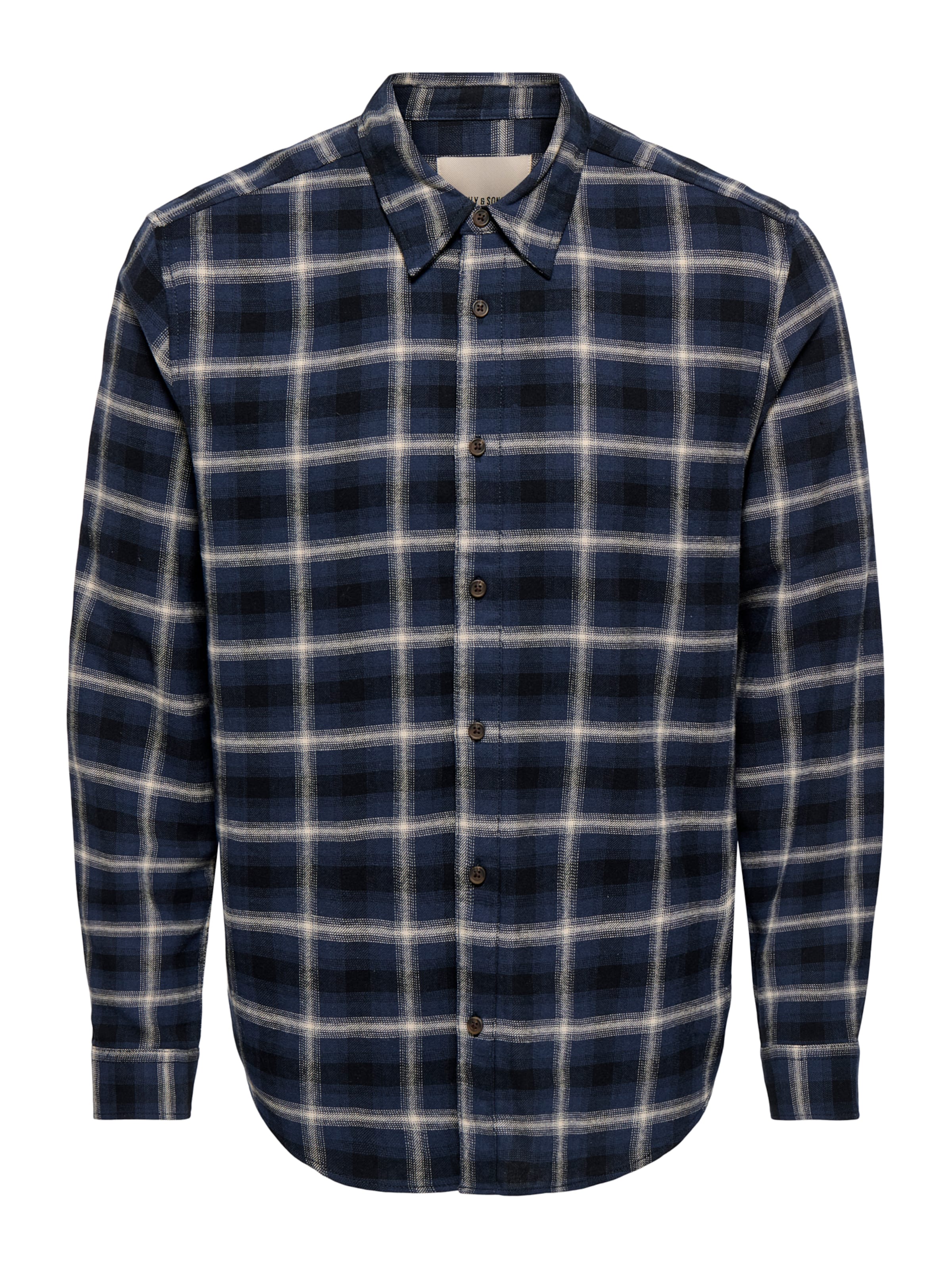 Only & Sons Regular fit Srajca 'ONSGUDME' | modra barva: sprednja stran
