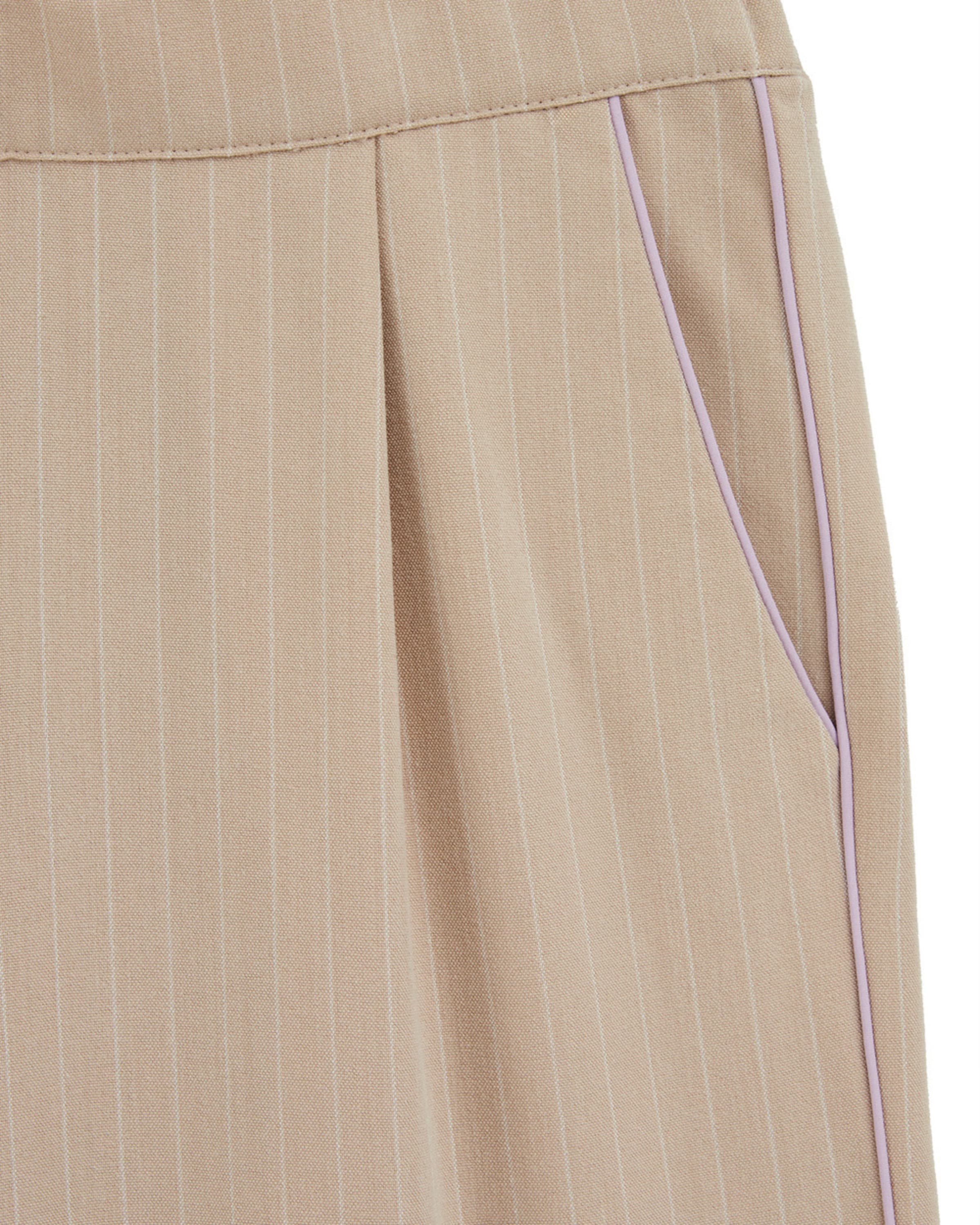 WE Fashion Wide leg Byxa i beige