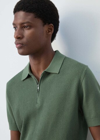 MANGO MAN Sweater 'Canario' in Green