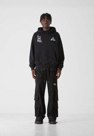 Lost Youth Sweatshirt 'Conceptual' in Schwarz