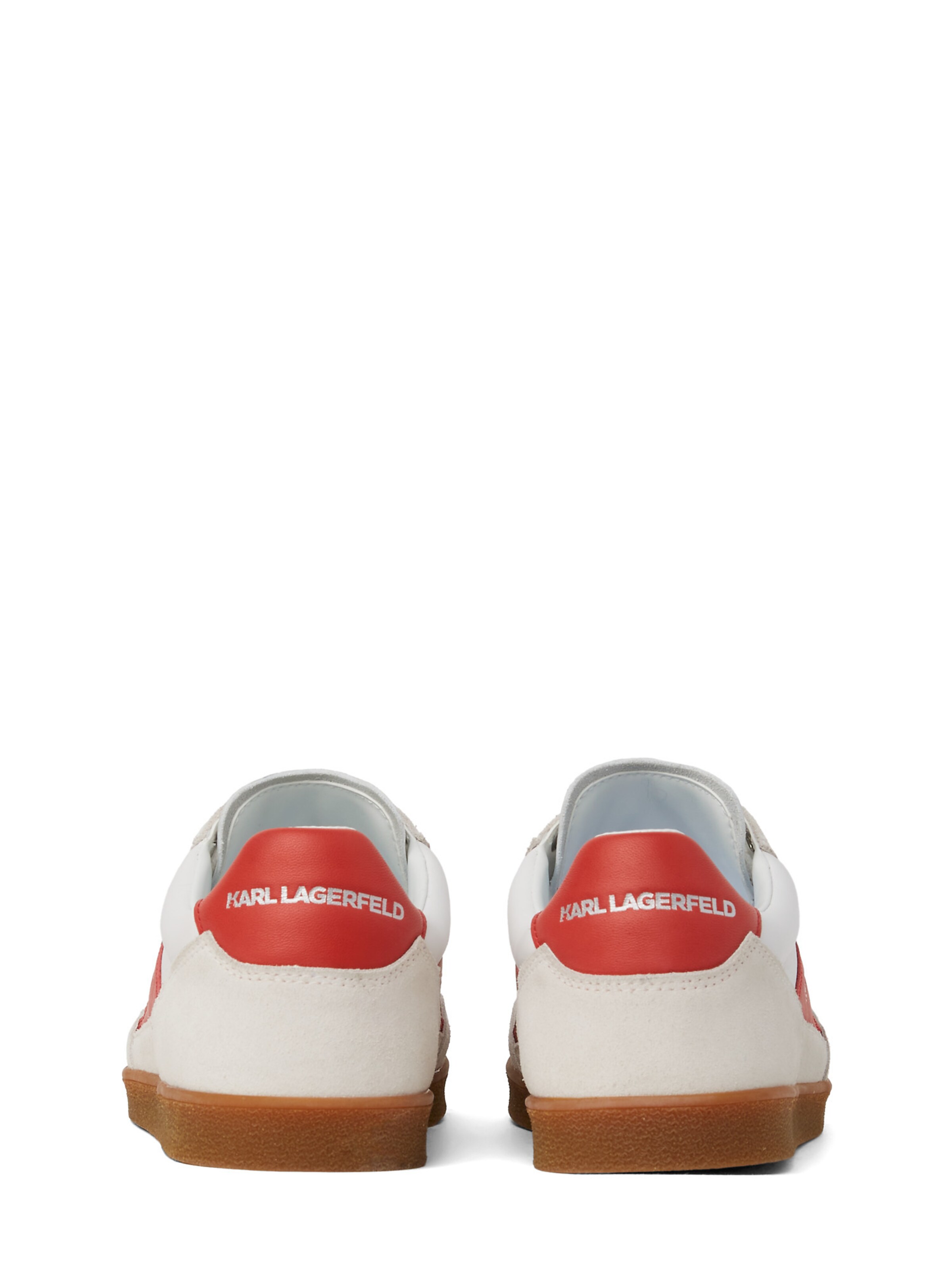 Karl Lagerfeld Ниски маратонки в червено