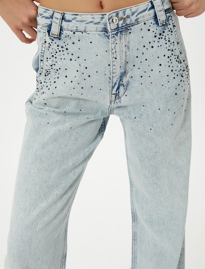 Koton Jeans in 25/32 in de kleur Lichtblauw, Productweergave