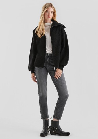 QS Strickjacke in Schwarz