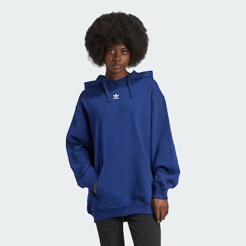 Sweat-shirt 'Essentials' ADIDAS ORIGINALS en bleu : devant