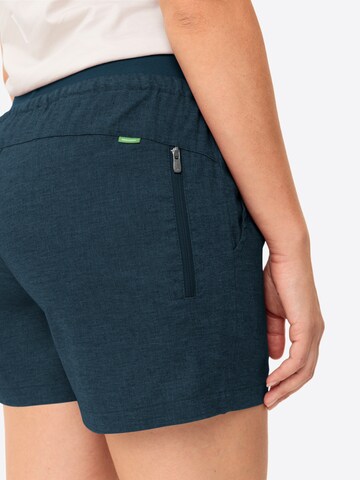 VAUDE Regular Outdoor trousers in Blue
