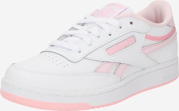 Reebok - Sapatilhas 'CLUB C REVENGE' em branco: frente