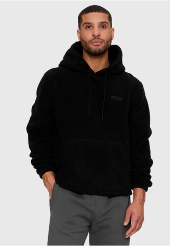 Sweat-shirt 'Vesterbro' JACK & JONES en noir : devant