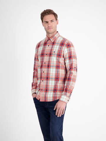 LERROS Regular fit Button Up Shirt in Red