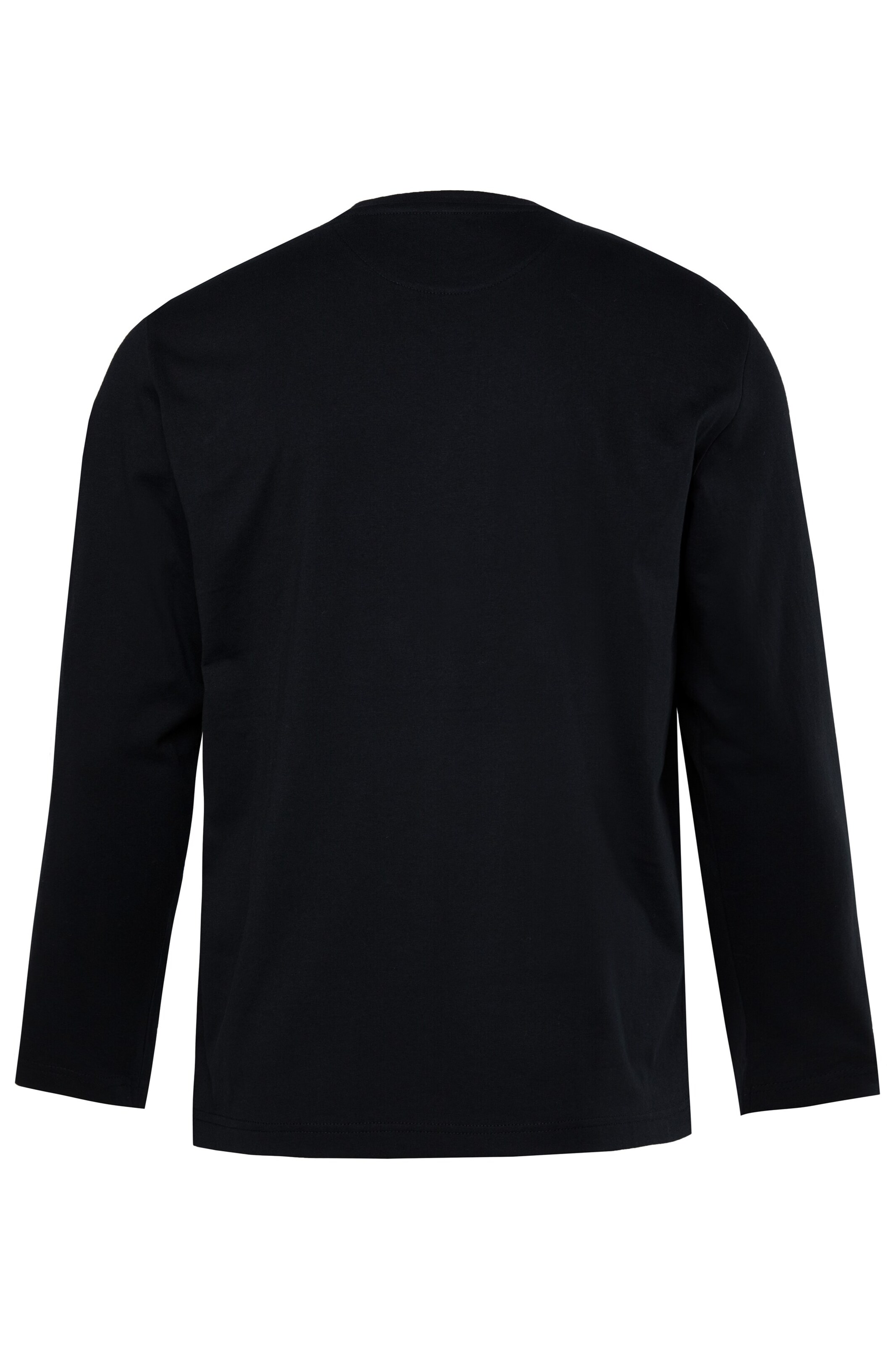 Men Plus Shirt in Black