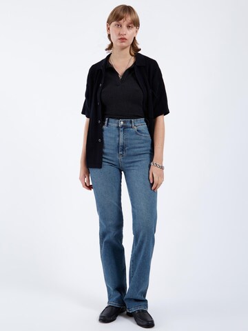 Dr. Denim Slimfit Jeans 'Moxy High Straight'‌‌‌‌‌‌ in Blau