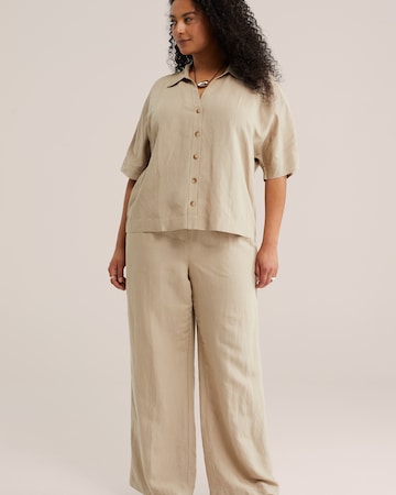 WE Fashion Bluse i grå