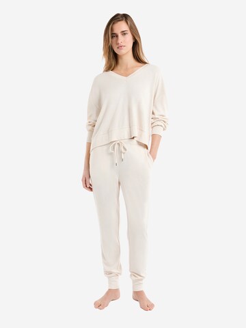 ETAM Pajama Shirt 'Javier' in Beige