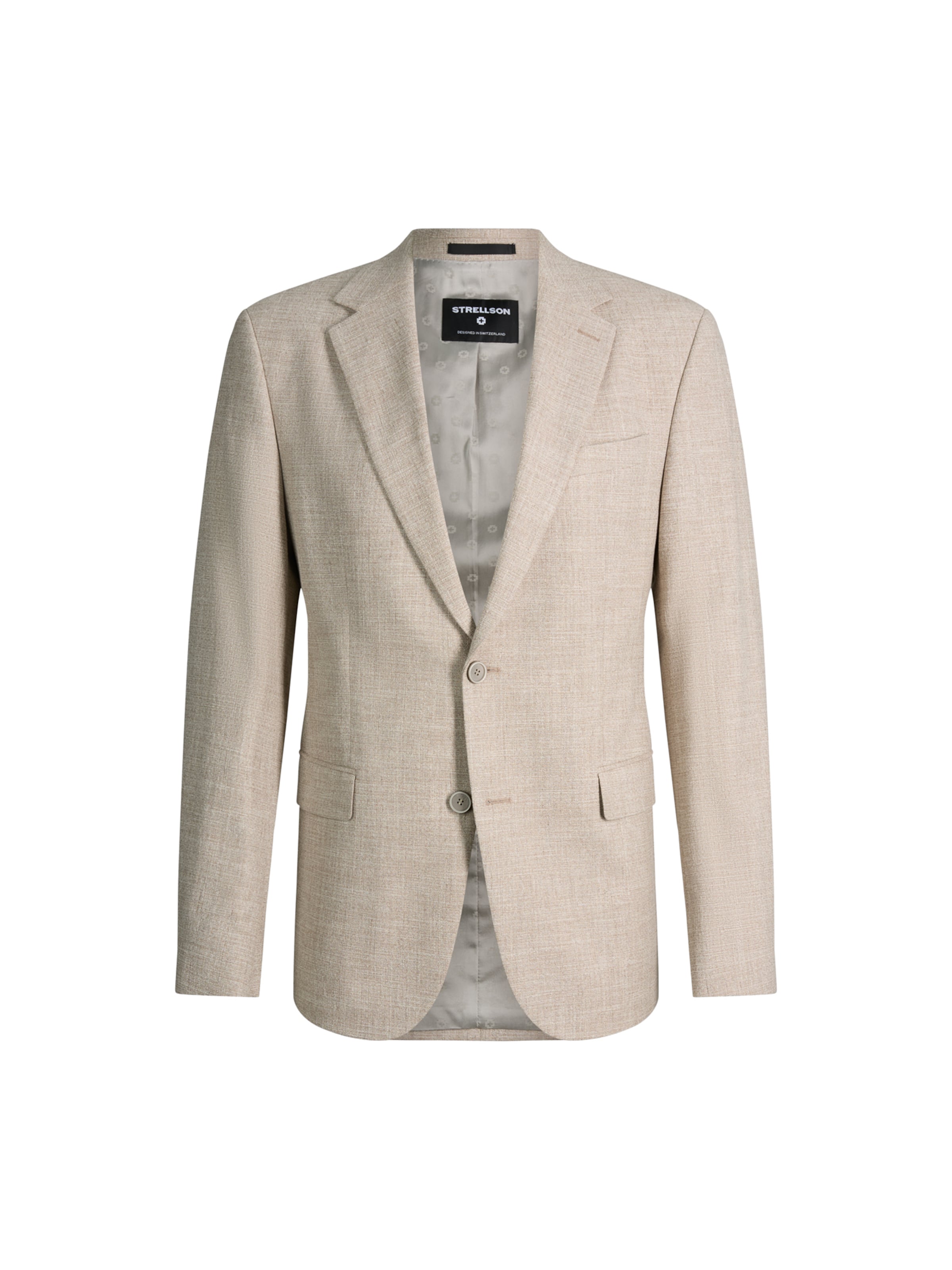 Coupe slim Veste de costume STRELLSON en beige : devant