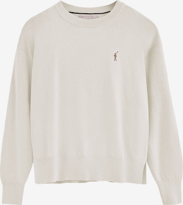 Polo Club Sweater in Beige: front