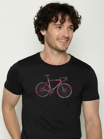 GREENBOMB Shirt ' Guide Colors ' in Zwart