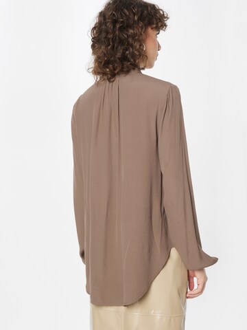 Soft Rebels Bluse 'SRAnna' in Braun