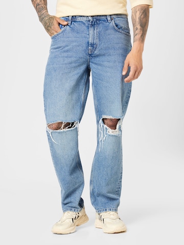 Cotton On جينز واسع جينز بلون أزرق: الأمام