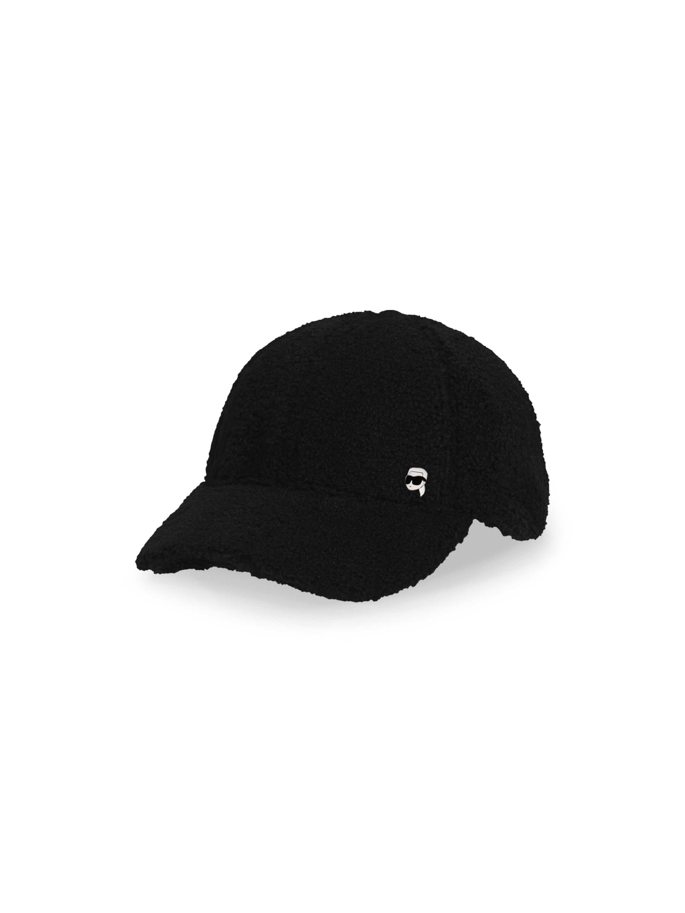 Karl Lagerfeld - Gorra 'Ikon ' en negro: frente