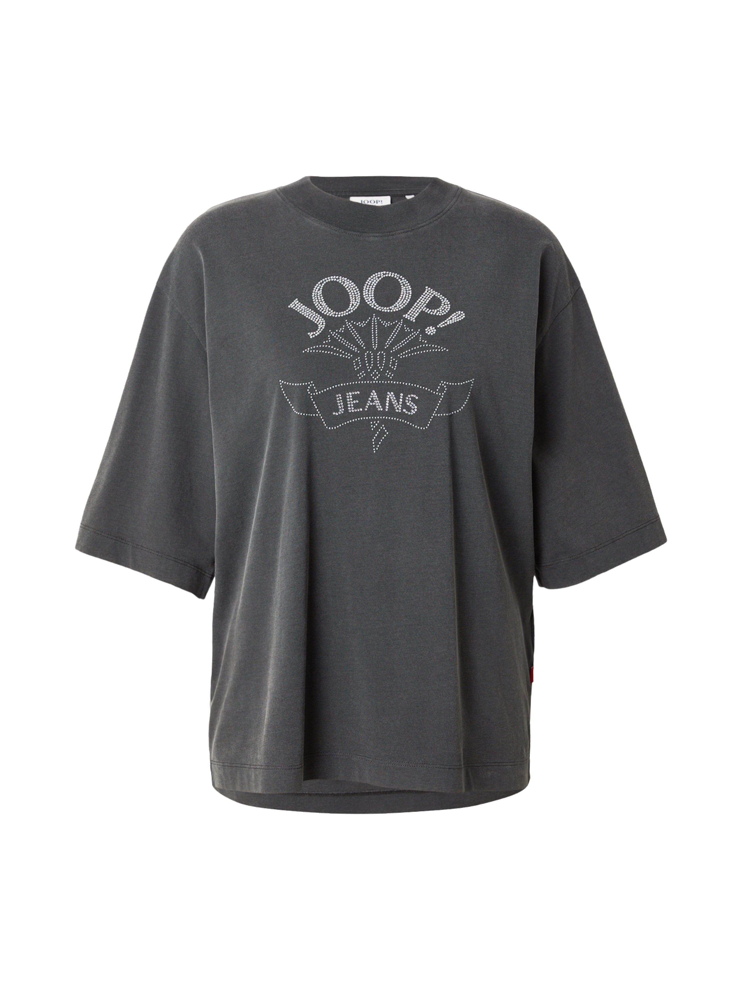 JOOP! Jeans T-Shirt 'Teca' in Grau: Vorderseite