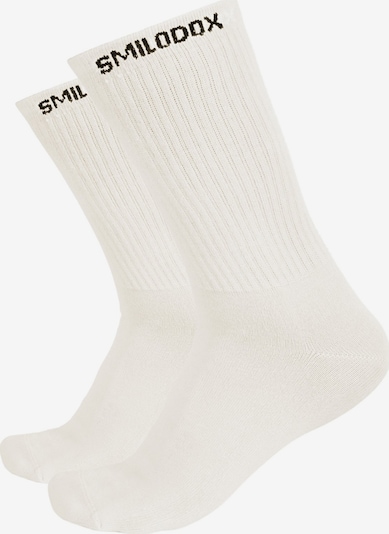 Smilodox Athletic Socks in Black / White, Item view