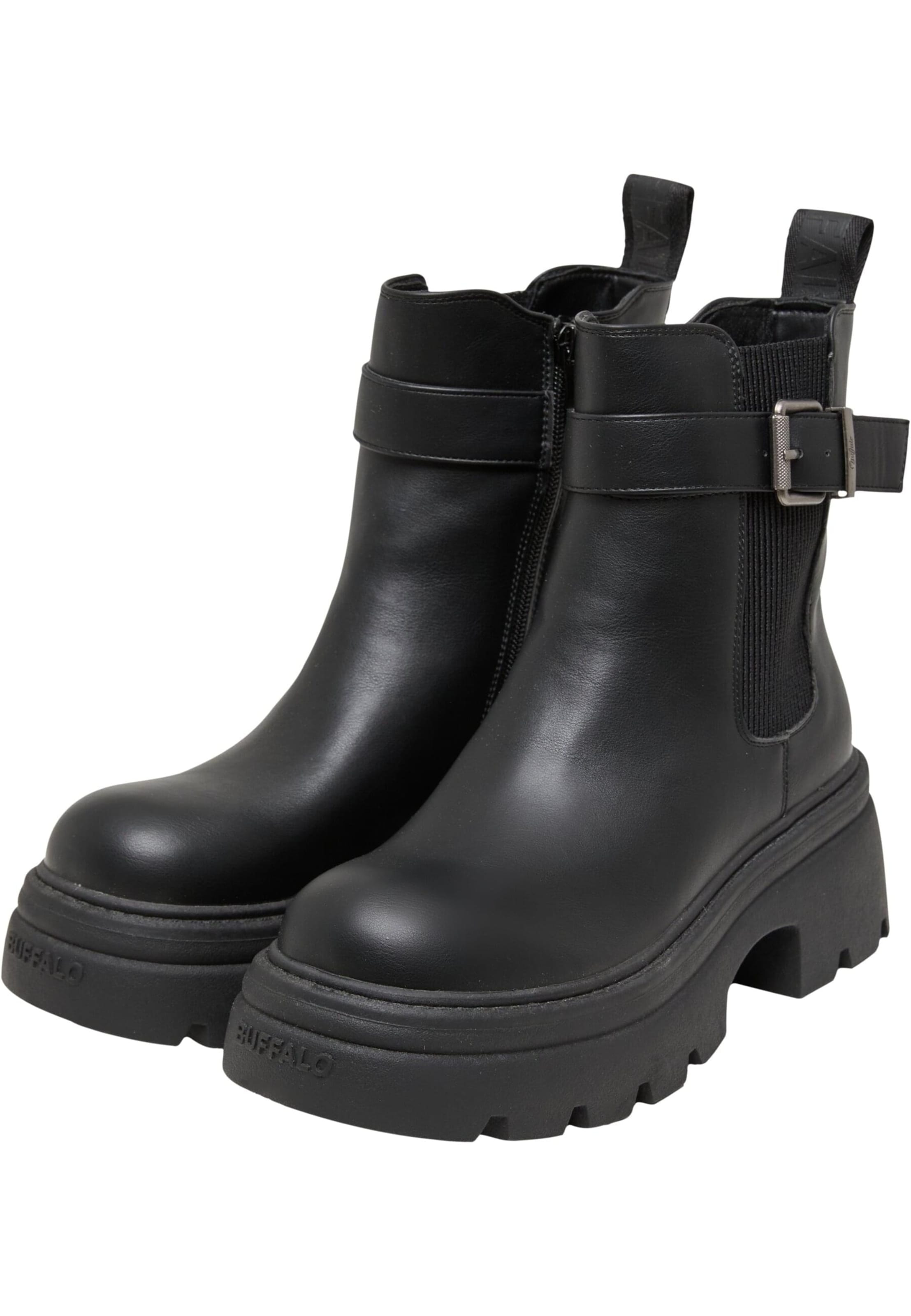 BUFFALO Stiefelette 'Zaven' in Schwarz