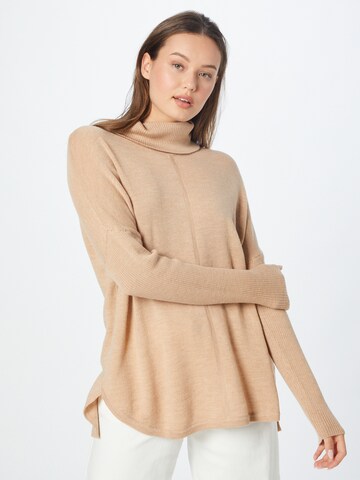 Pull-over 'Puk' Claire en beige : devant