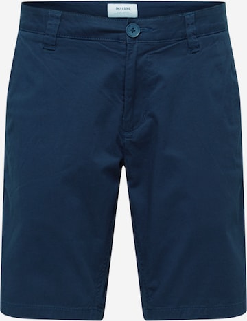 Only & Sons Брюки-чинос в Синий: спереди
