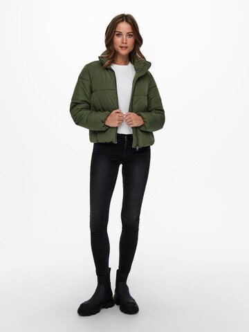 JDY Winter Jacket 'JDYNEWERICA' in Green
