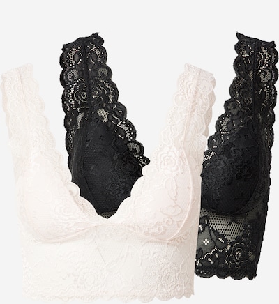 ONLY Soutien-gorge 'CHLOE' en rose / noir, Vue avec produit