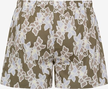 Hanro Boxershorts 'Fancy Woven' in Beige