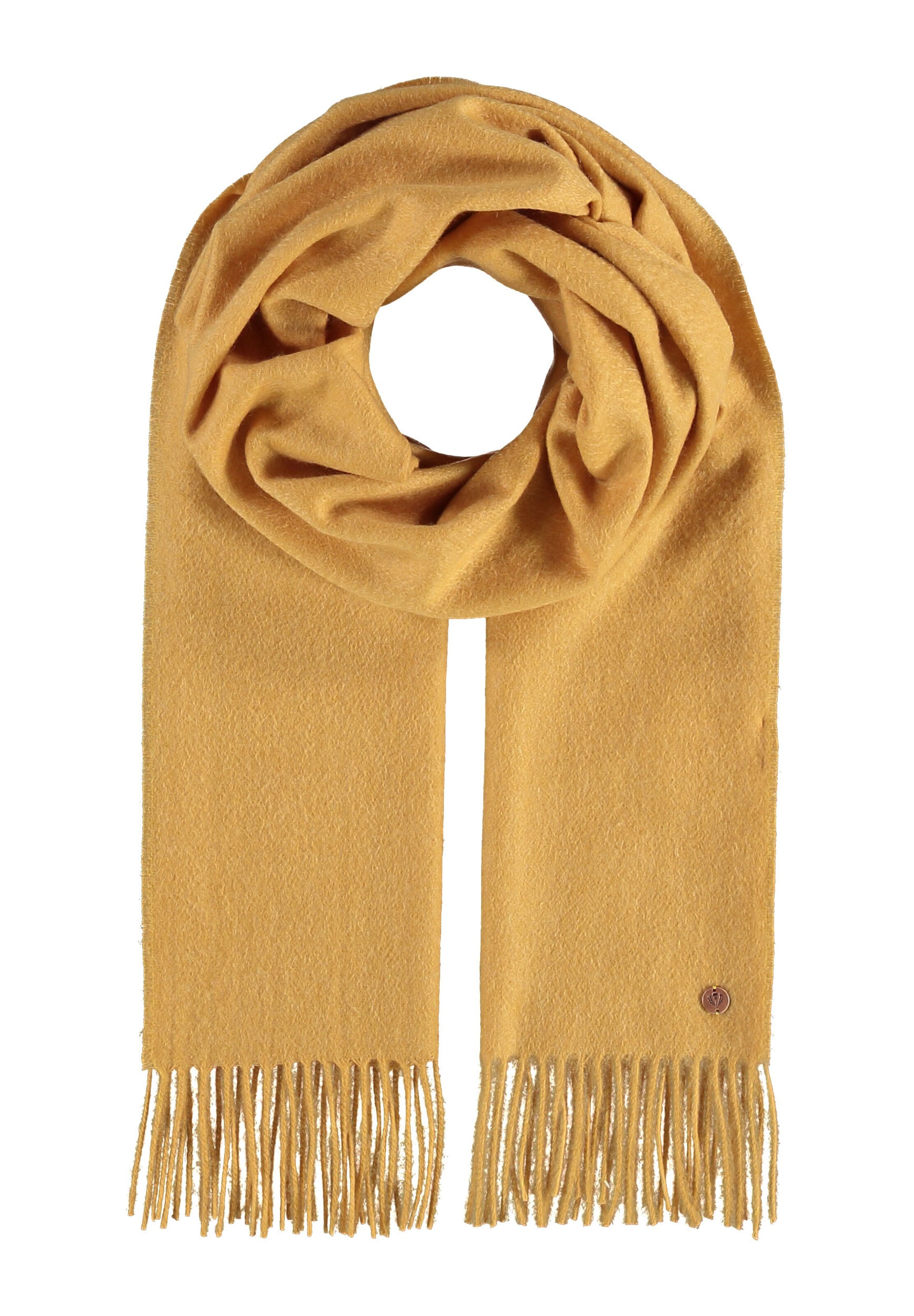 FRAAS Schal in Gelb: Vorderseite