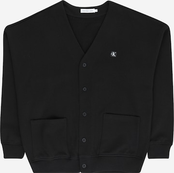 Calvin Klein Jeans Sweatjakke i svart: forside