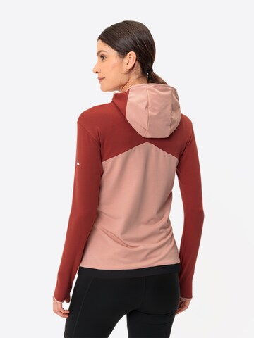 VAUDE Athletic fleece jacket 'W Scopi FL J' in Red