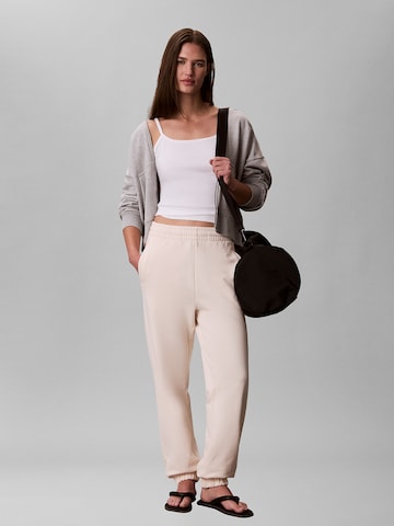 Calvin Klein Loose fit Sports trousers 'Terry' in Beige