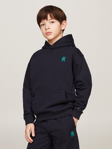 TOMMY HILFIGER Sweatshirt in Blauw: voorkant