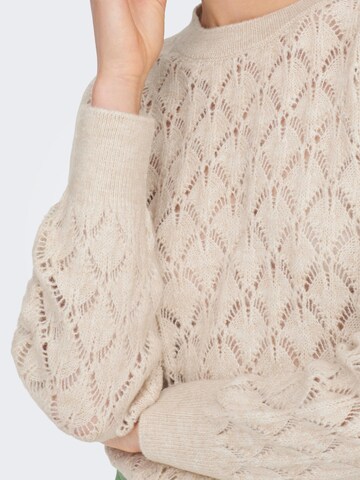 JDY Pullover 'Letty' i beige