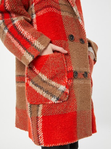 TAIFUN Between-Seasons Coat 'Culture Clash' in Red