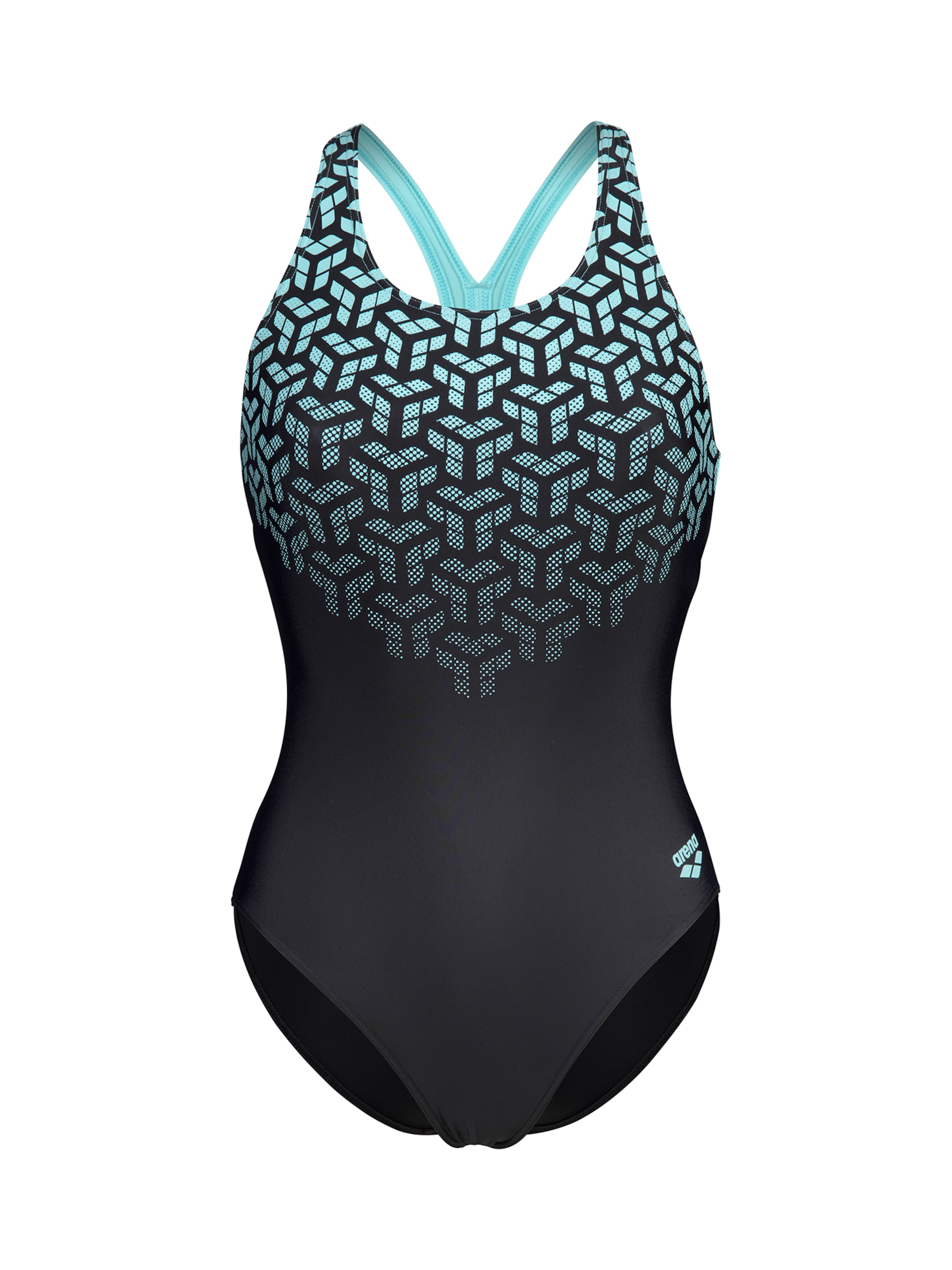 ARENA Korzetová Sportovní plavky 'KIKKO' – černá: přední strana