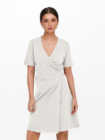 Robe 'MAY' ONLY en blanc : devant