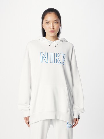 balta Nike Sportswear Megztinis be užsegimo: priekis