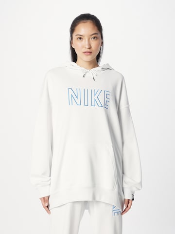 Nike Sportswear Sweatshirt i vit: framsida