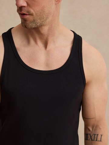 DAN FOX APPAREL Tričko 'Vince' - Čierna