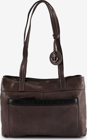Harbour 2nd Schultertasche 'Up-Zea' in Braun: Vorderseite