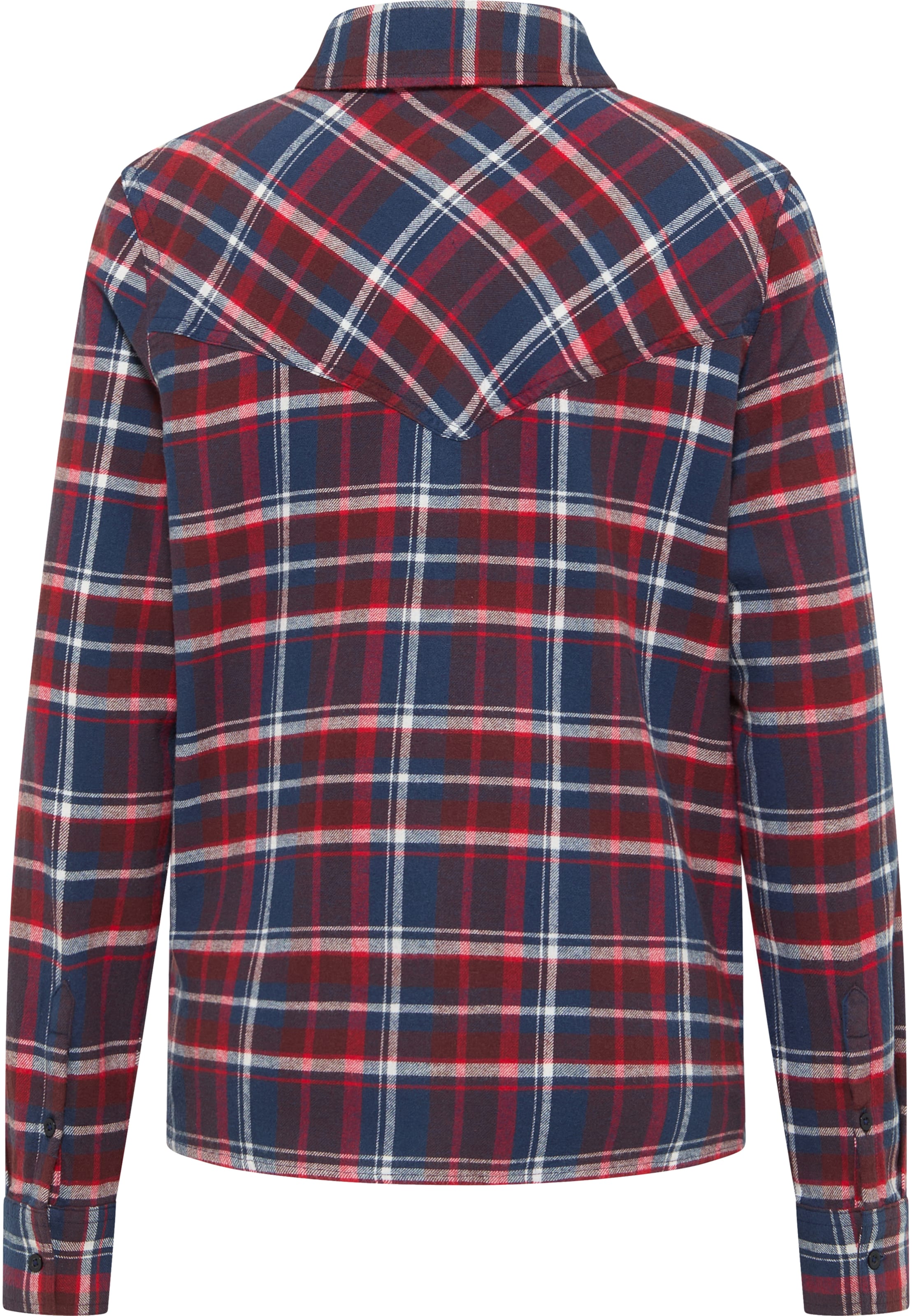 MUSTANG Bluse 'Bignell' in Blau